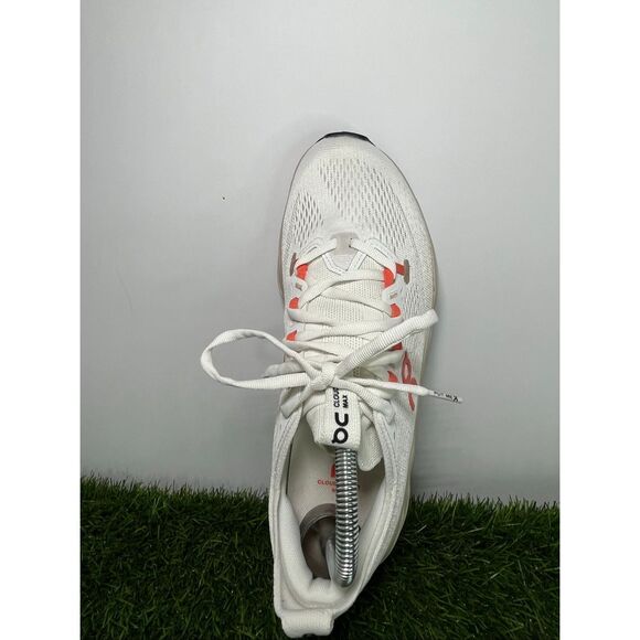 On Running Cloudmonster Women’s Size 8 White Coral Running Shoes CloudTec Helion - Picture 6 of 9